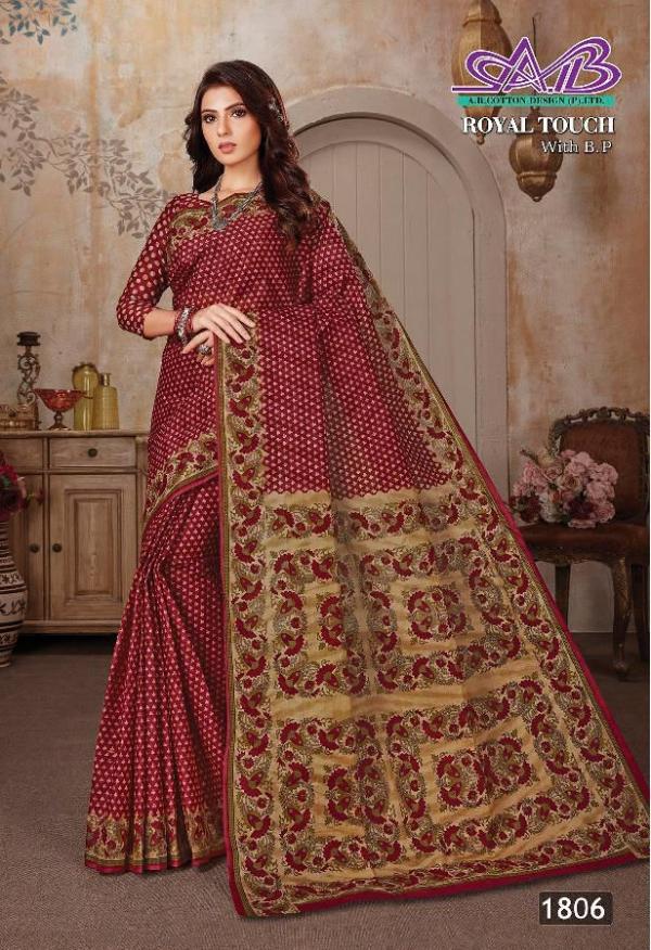 AB Royal Touch Cotton Designer Exclusive Saree Collection